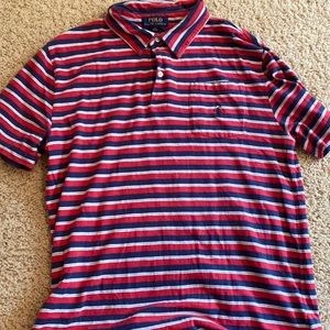 Red white and blue Ralph Lauren Polo